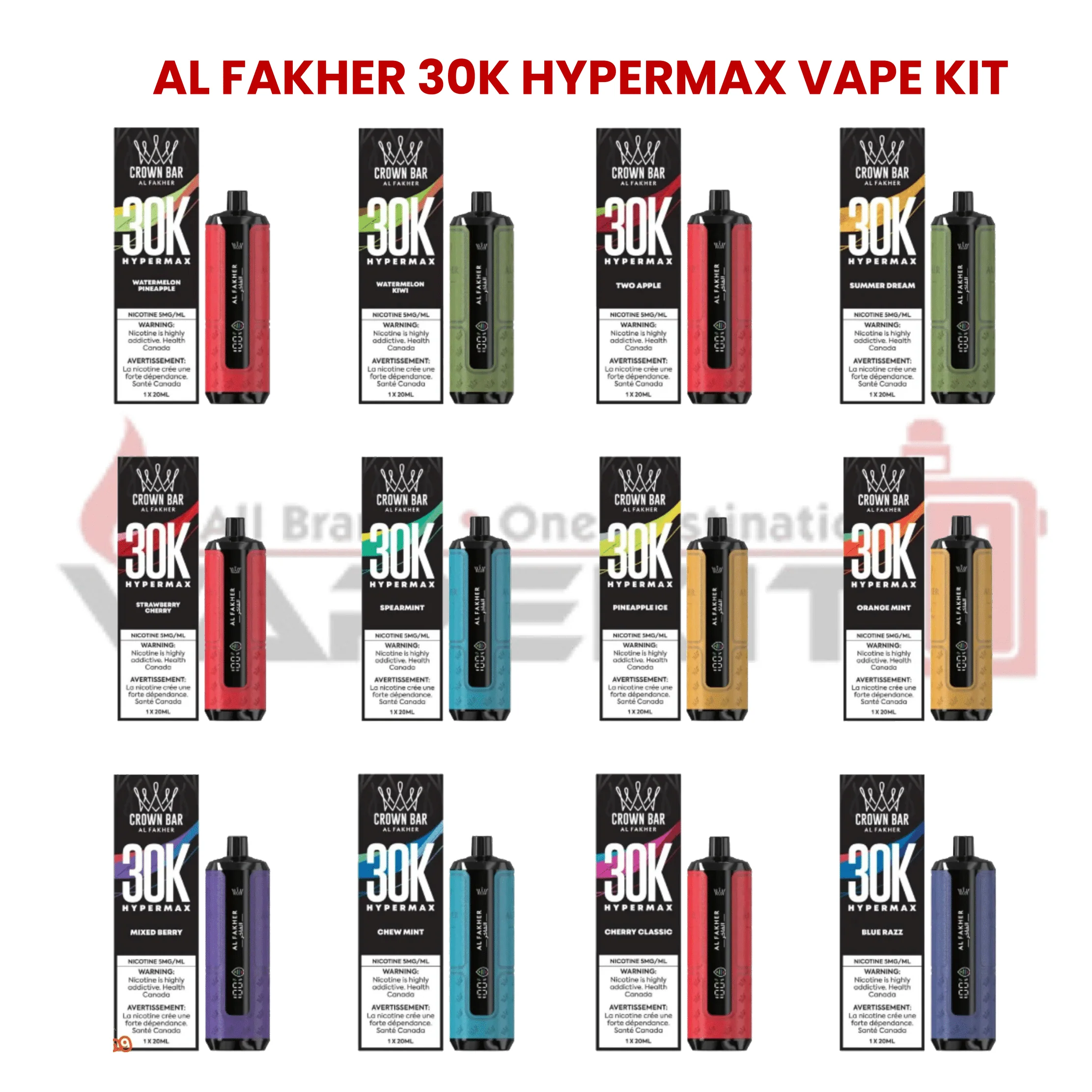 Al Fakher 30K Hypermax Vape Kit - Image 5
