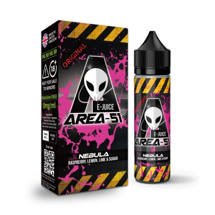 AREA 51 E-LIQUID ALL FAVOURS AVAILABLE 100ML - Image 11