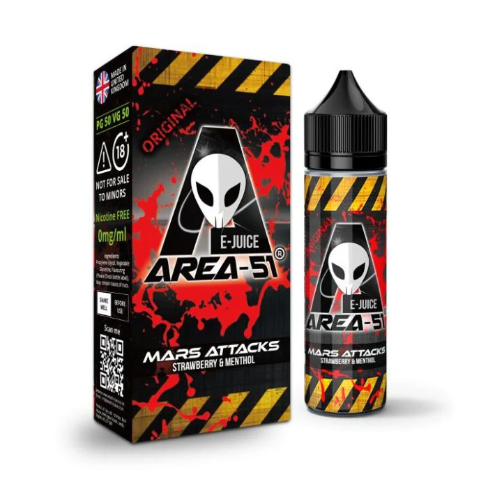 AREA 51 E-LIQUID ALL FAVOURS AVAILABLE 100ML - Image 12