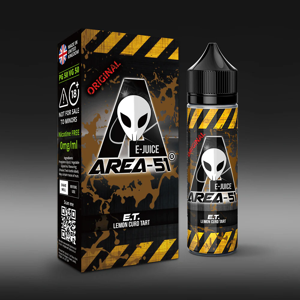 AREA 51 E-LIQUID ALL FAVOURS AVAILABLE 100ML - Image 15