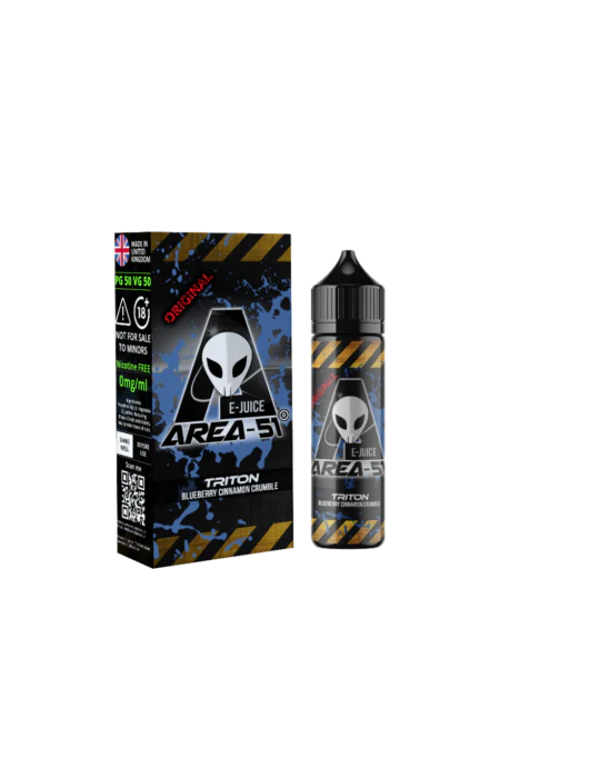 AREA 51 E-LIQUID ALL FAVOURS AVAILABLE 100ML - Image 4