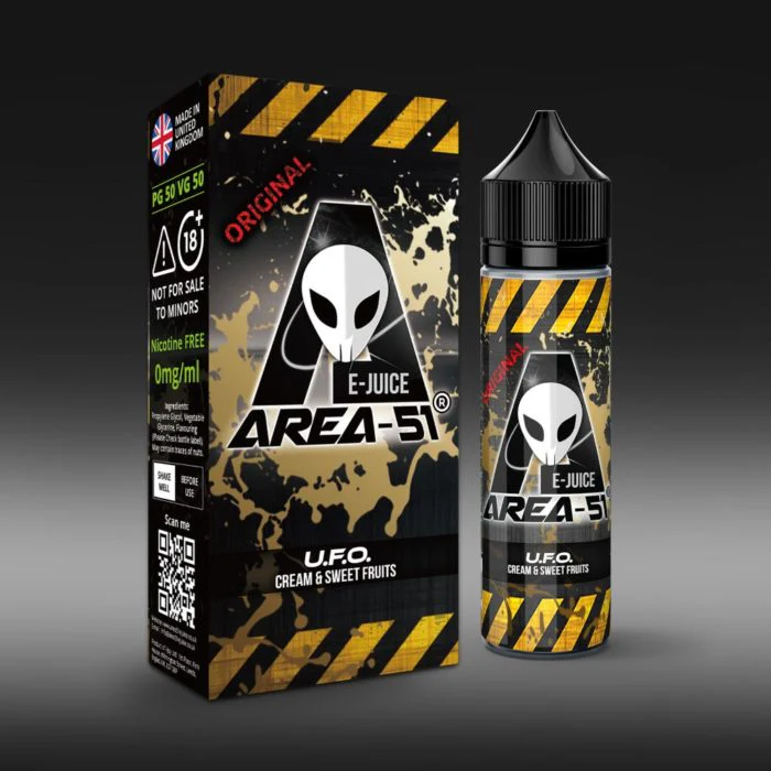 AREA 51 E-LIQUID ALL FAVOURS AVAILABLE 100ML - Image 8