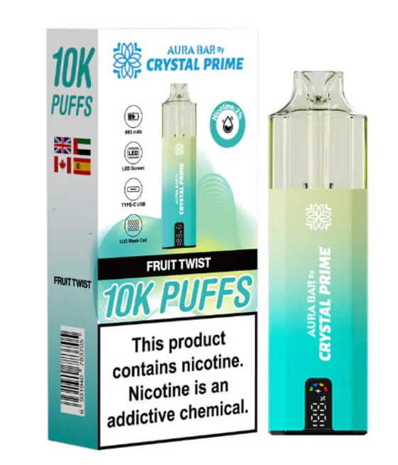 Aura Bar Crystal Prime 10k Puffs (Buy now!) - Image 12