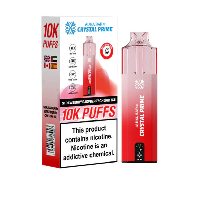 Aura Bar Crystal Prime 10k Puffs (Buy now!) - Image 13