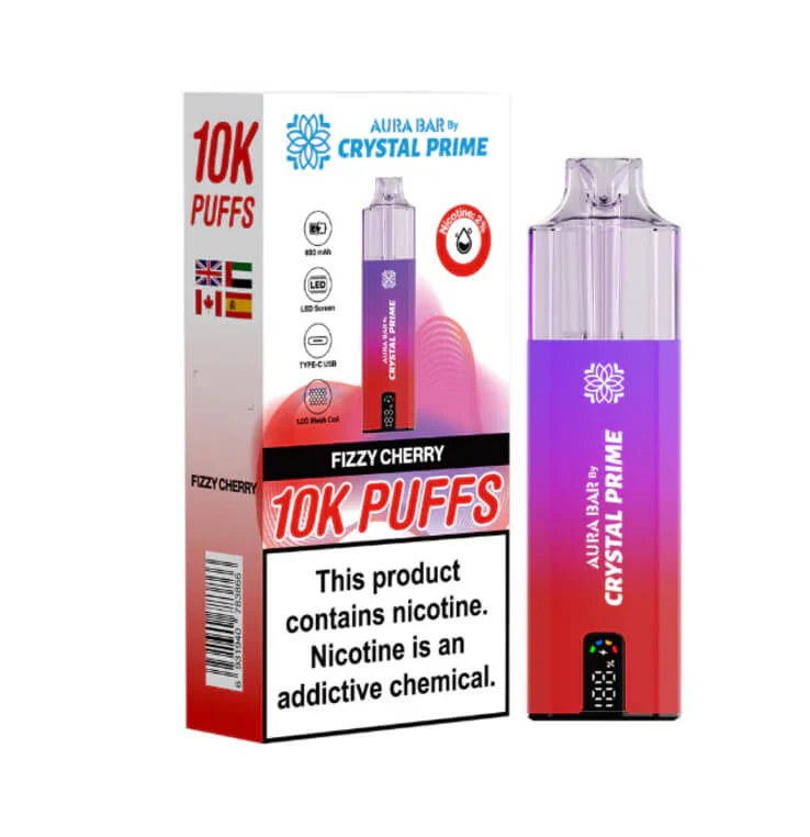 Aura Bar Crystal Prime 10k Puffs (Buy now!) - Image 14