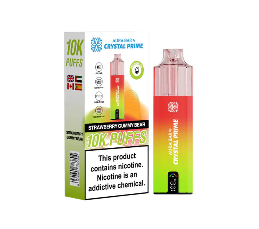 Aura Bar Crystal Prime 10k Puffs (Buy now!) - Image 15