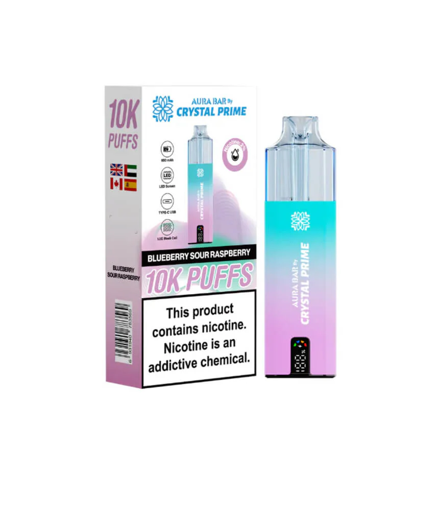Aura Bar Crystal Prime 10k Puffs (Buy now!) - Image 3