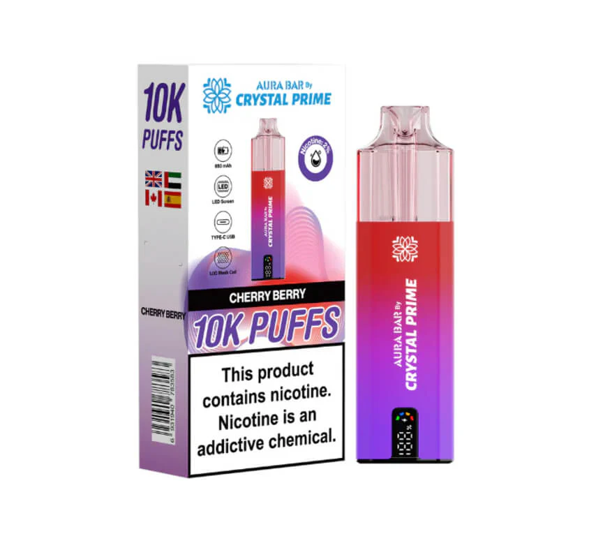 Aura Bar Crystal Prime 10k Puffs (Buy now!) - Image 5