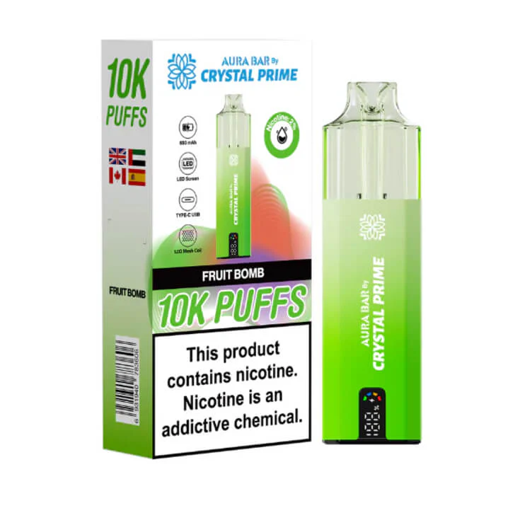 Aura Bar Crystal Prime 10k Puffs (Buy now!) - Image 6