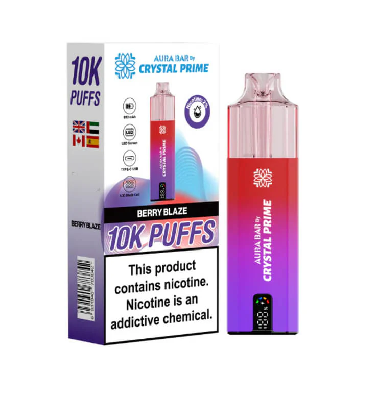 Aura Bar Crystal Prime 10k Puffs (Buy now!) - Image 8