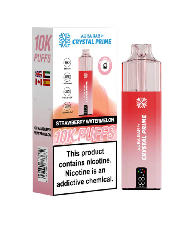 Aura Bar Crystal Prime 10k Puffs (Buy now!) - Image 9