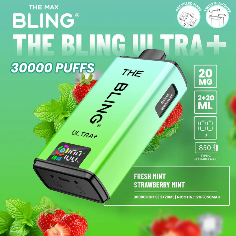Bling Ultra Plus 30K Prefilled Vape (Just £9.97 Shop Now) - Image 12
