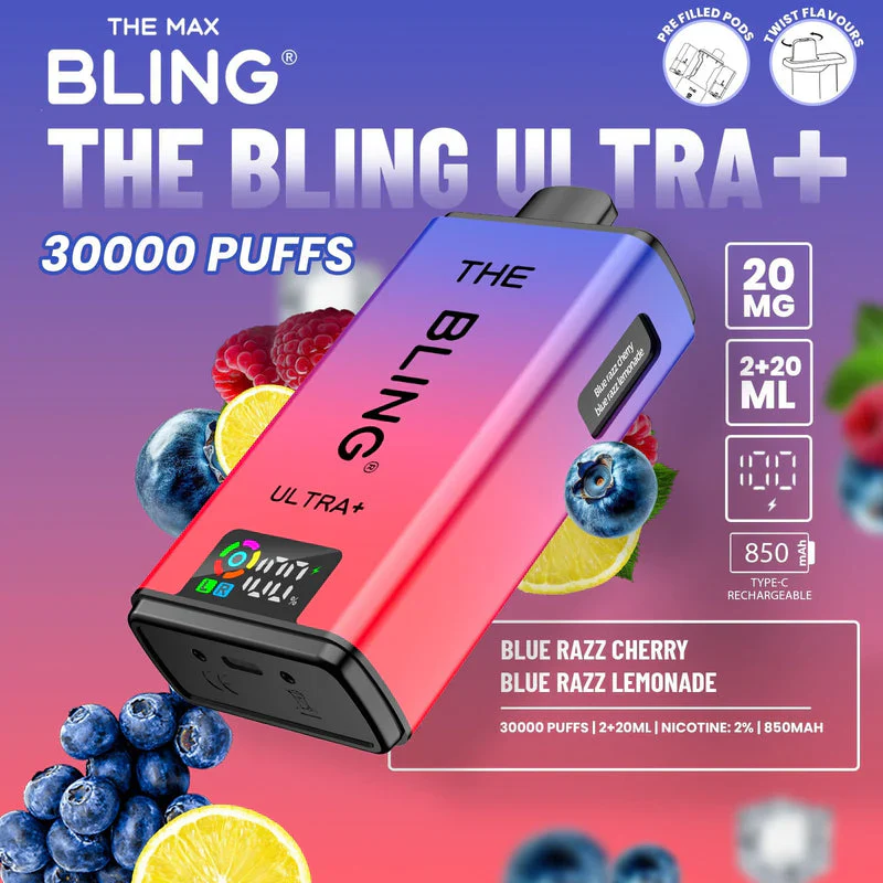Bling Ultra Plus 30K Prefilled Vape (Just £9.97 Shop Now) - Image 3