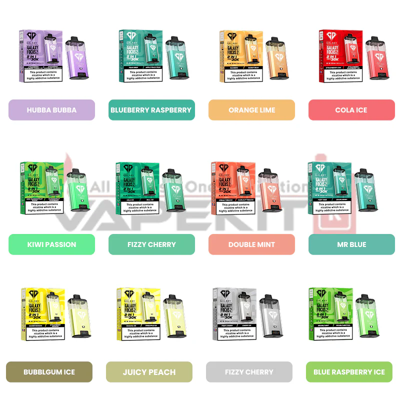 Crystal Galaxy Focus 30000 Puffs Prefilled Vape - Image 23