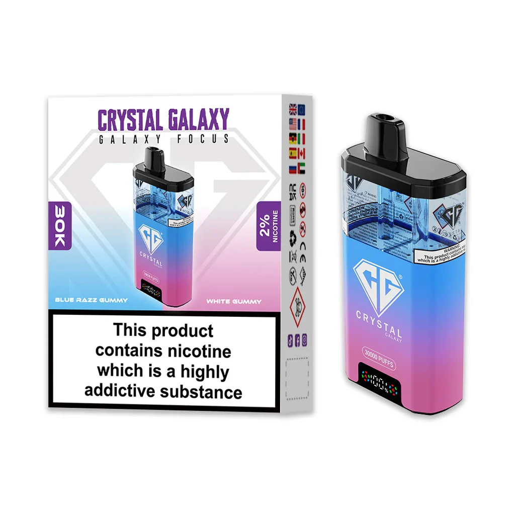 Crystal Galaxy Focus 30000 Puffs Prefilled Vape - Image 5