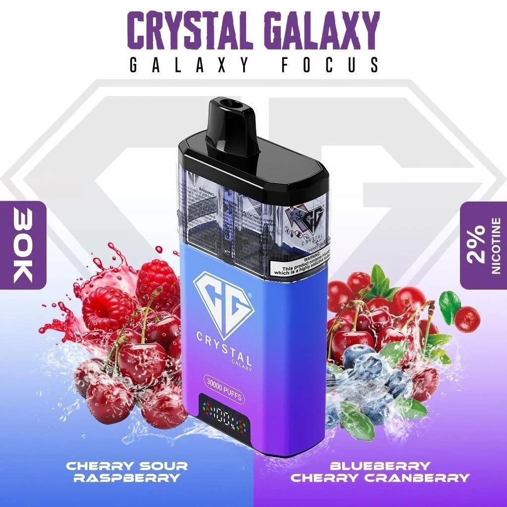 Crystal Galaxy Focus 30000 Puffs Prefilled Vape - Image 6