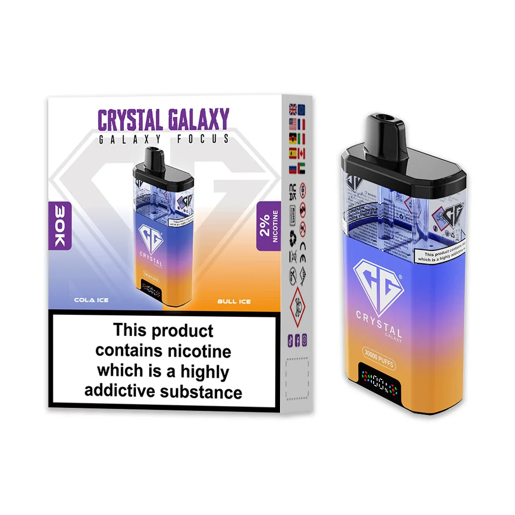 Crystal Galaxy Focus 30000 Puffs Prefilled Vape - Image 8