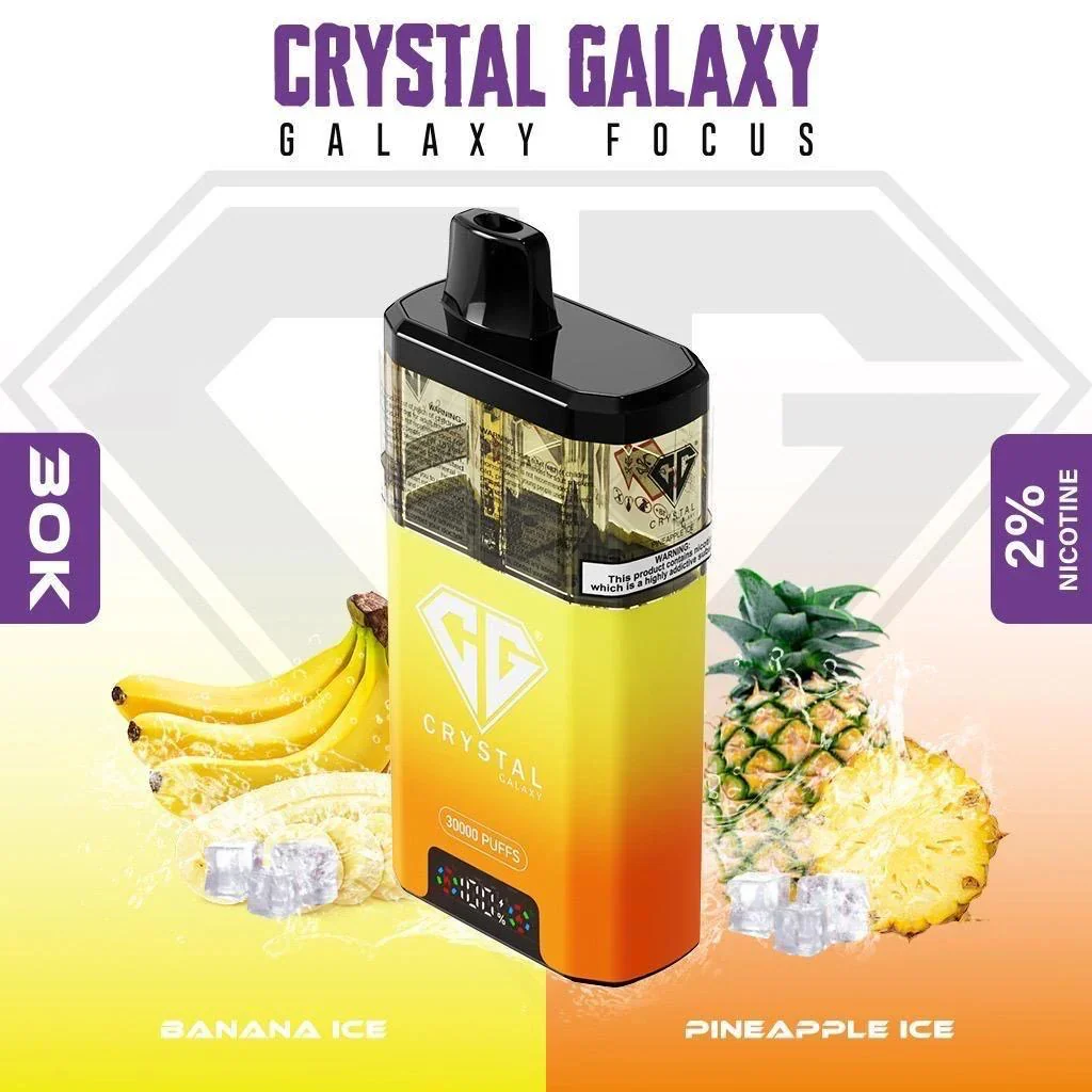 Crystal Galaxy Focus 30000 Puffs Prefilled Vape - Image 9