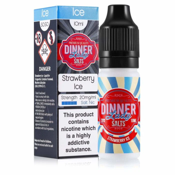 Dinner Lady Nic Salts E Liquid Vape Juice-Just for £19.85 Cheapest! - Image 18