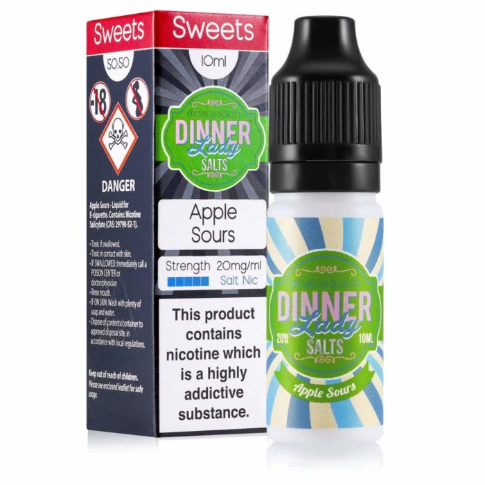 Dinner Lady Nic Salts E Liquid Vape Juice-Just for £19.85 Cheapest! - Image 20