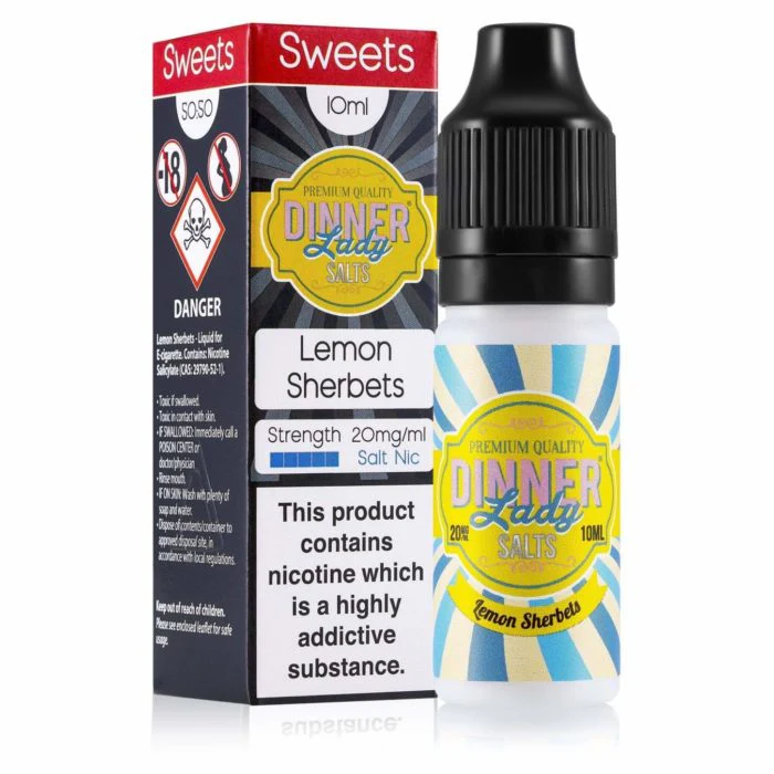 Dinner Lady Nic Salts E Liquid Vape Juice-Just for £19.85 Cheapest! - Image 22
