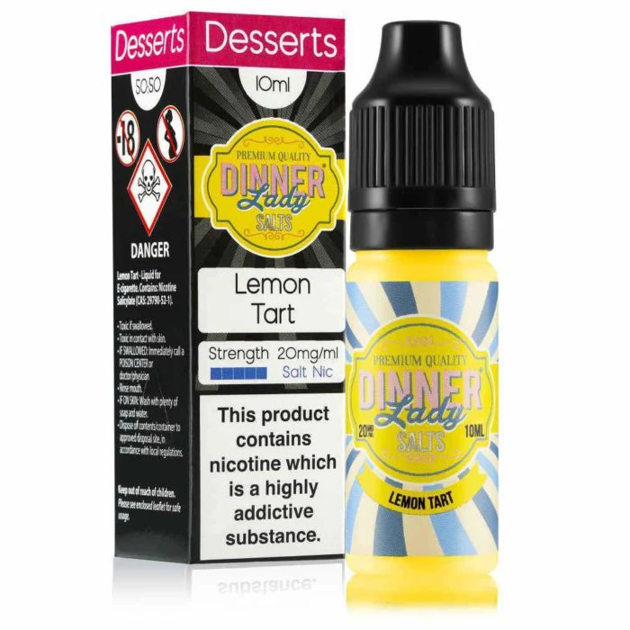 Dinner Lady Nic Salts E Liquid Vape Juice-Just for £19.85 Cheapest! - Image 3