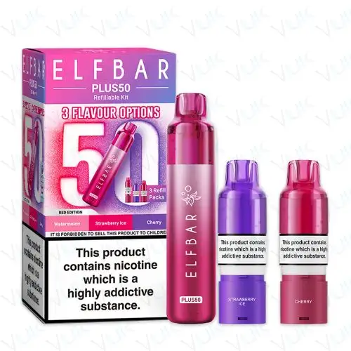 Elf Bar Plus 50 Prefilled Pod Kit (Buy at £11.99) - Image 10