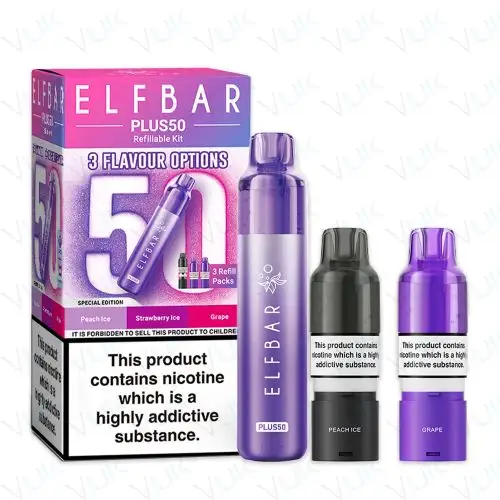 Elf Bar Plus 50 Prefilled Pod Kit (Buy at £11.99) - Image 12