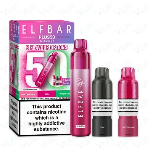 Elf Bar Plus 50 Prefilled Pod Kit (Buy at £11.99) - Image 13