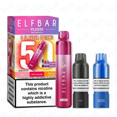 Elf Bar Plus 50 Prefilled Pod Kit (Buy at £11.99) - Image 16
