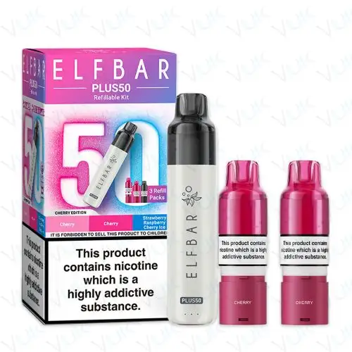 Elf Bar Plus 50 Prefilled Pod Kit (Buy at £11.99) - Image 3