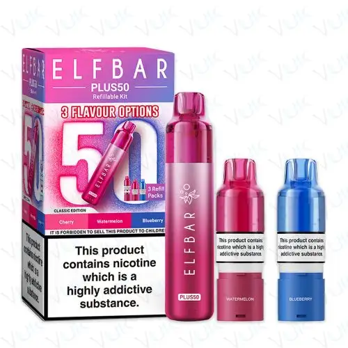 Elf Bar Plus 50 Prefilled Pod Kit (Buy at £11.99) - Image 4