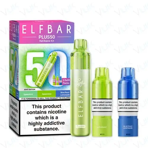 Elf Bar Plus 50 Prefilled Pod Kit (Buy at £11.99) - Image 7