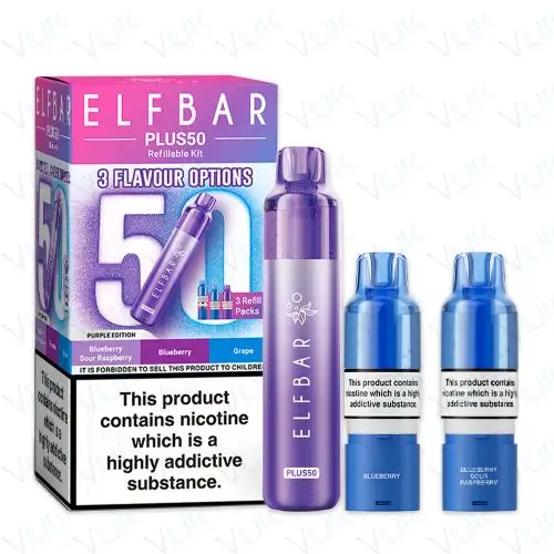 Elf Bar Plus 50 Prefilled Pod Kit (Buy at £11.99) - Image 8
