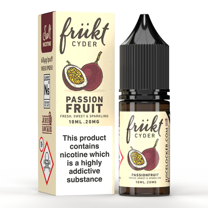 Frukt Cyder - Nicotine Nic Salt E Liquid Vape Juice 10ML 10 BOTTLES - Image 4
