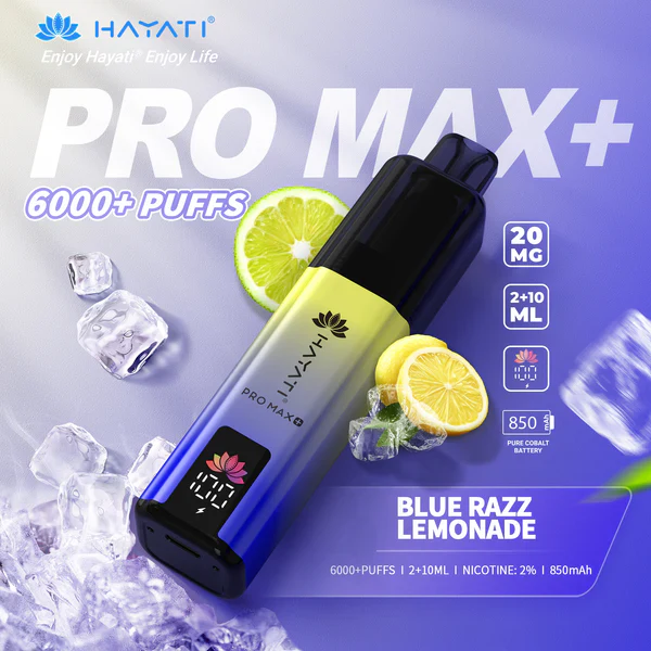 Hayati Pro Max Plus 6000 - Buy this Prefilled Vape Just at £7.35! - Image 16