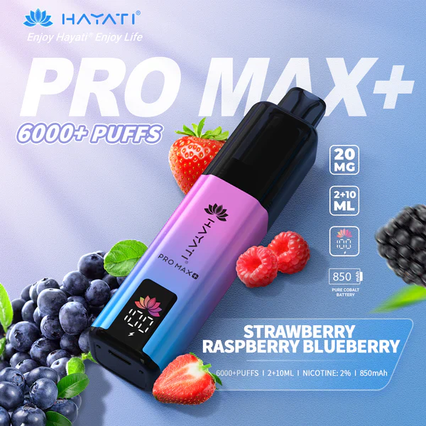 Hayati Pro Max Plus 6000 - Buy this Prefilled Vape Just at £7.35! - Image 18