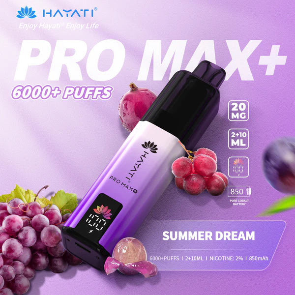 Hayati Pro Max Plus 6000 - Buy this Prefilled Vape Just at £7.35! - Image 19