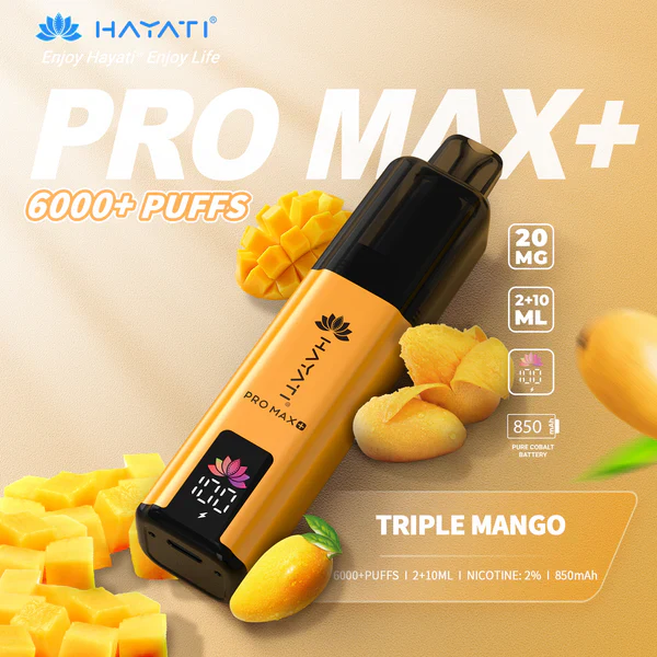 Hayati Pro Max Plus 6000 - Buy this Prefilled Vape Just at £7.35! - Image 28