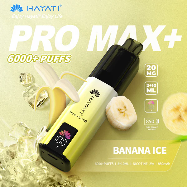 Hayati Pro Max Plus 6000 - Buy this Prefilled Vape Just at £7.35! - Image 3