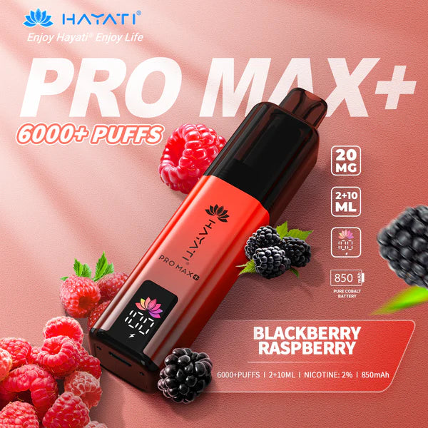Hayati Pro Max Plus 6000 - Buy this Prefilled Vape Just at £7.35! - Image 4