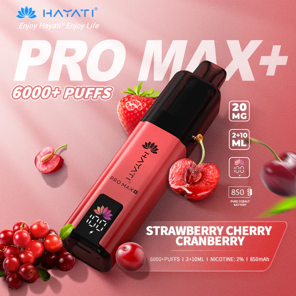 Hayati Pro Max Plus 6000 - Buy this Prefilled Vape Just at £7.35! - Image 9