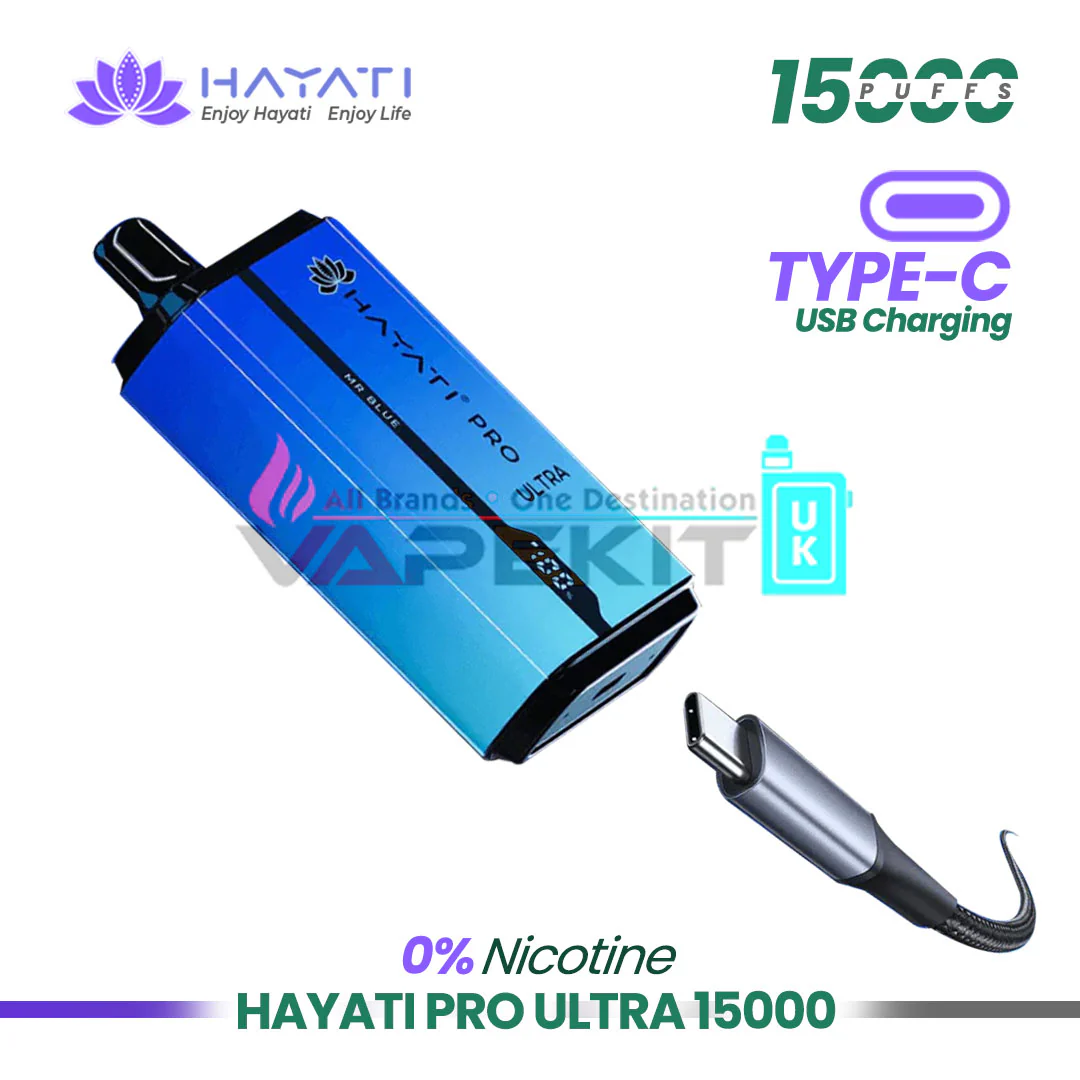 Hayati Pro Ultra 15000 Puffs Zero Nicotine Box of 10 Vapes-£94.89 - Image 3