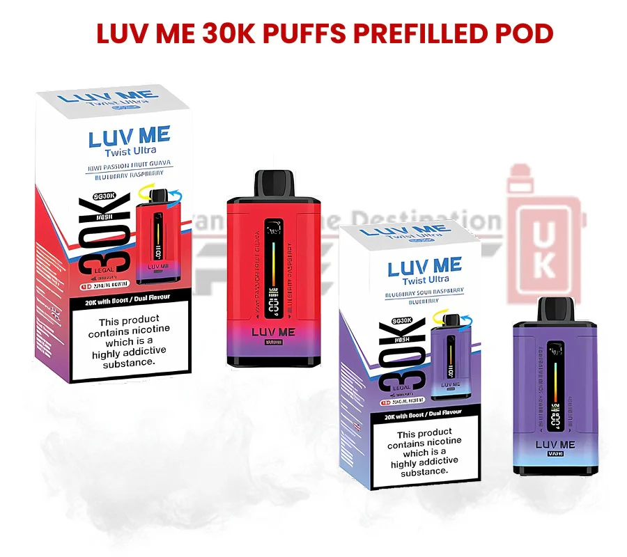 Luv Me 30K Puffs Prefilled Pod - Dual Flavour | Only at £11.45 - Image 11