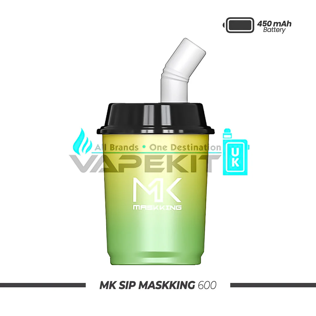 Mk Sip Maskking 600 Prefilled Vape Box of 10- Only for £29.99 - Image 4