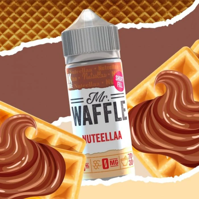 Mr Waffle 100ml E-Liquid Shortfill Bottle 70/30 VG/PG £8.90 - Image 4