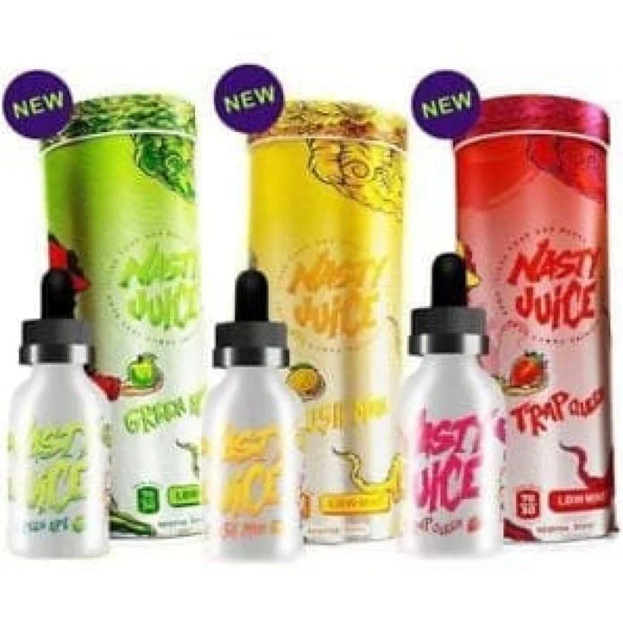 Nasty Juice 50ml Low Mint 70/30 ECig Liquid Trap Queen, Green Ape 3MG Clearance - Image 3