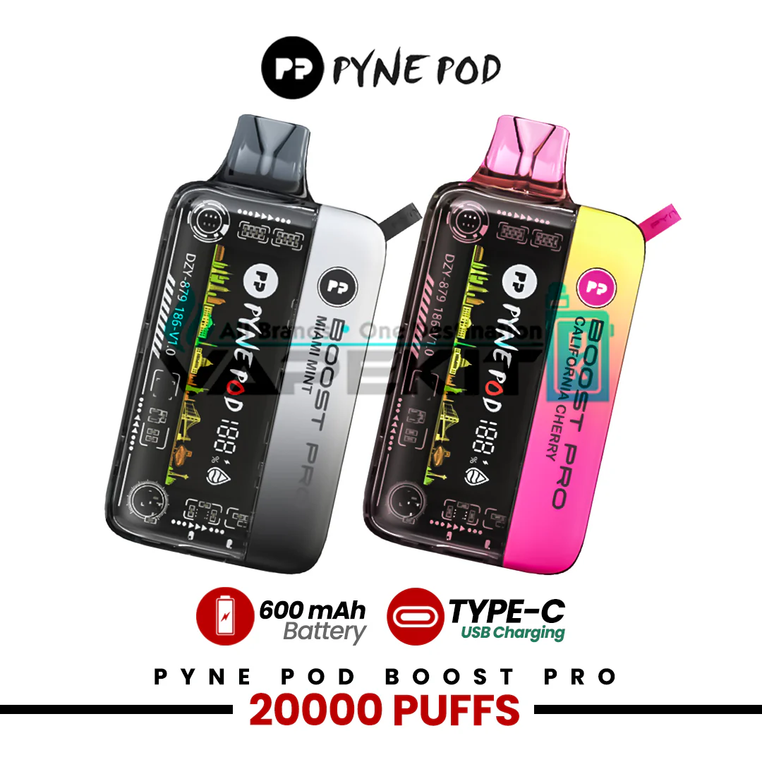 Pyne Pod Boost Pro 20k Puffs Vape device - Image 3
