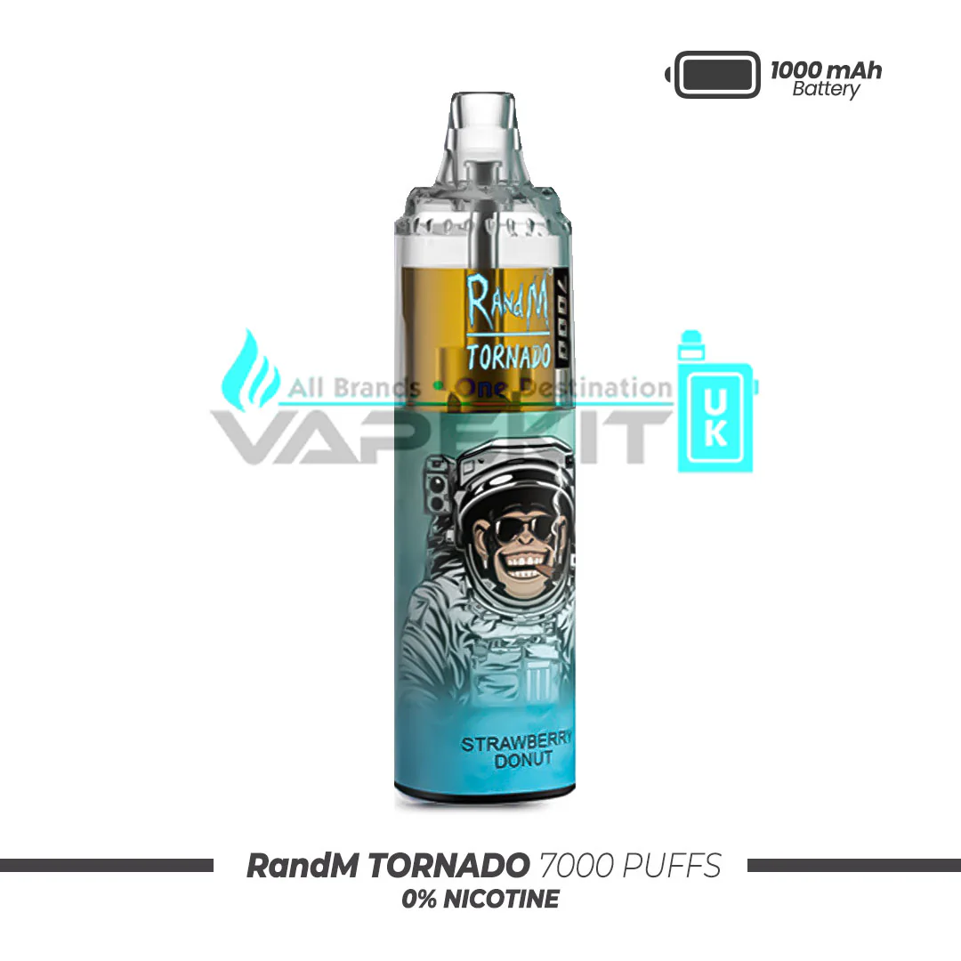 RandM Tornado 7000 Puffs 0% Nicotine Vape -Box of 10 - Image 4