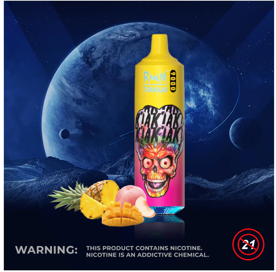 RandM Tornado 9000 Pre filled Vape: at Just £8.48 - Image 10